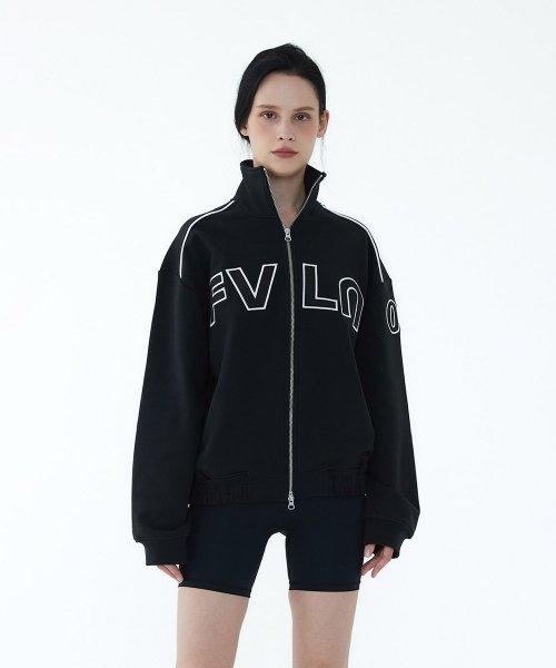 FVLN 풀 집업 자켓 블랙
