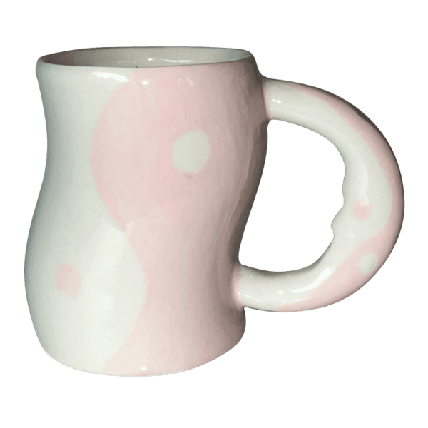 WAVY MOON CUP (PINK YINYANG)