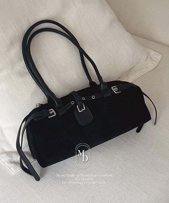 [#.New Arrival] 애프리 스웨이드 토트백