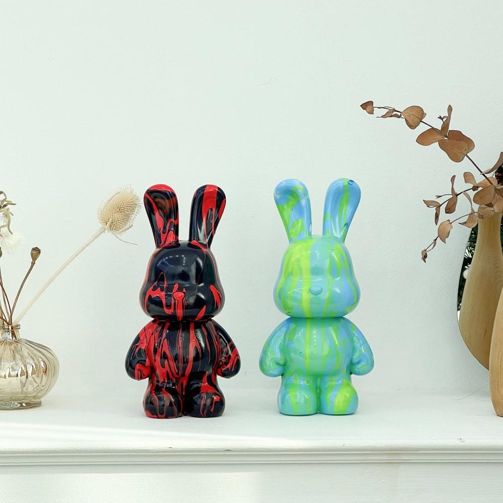 1+1 빌랑 푸어링 래빗 미술 DIY 키트 - 취미 토끼 인형 색칠 만들기 집콕놀이 키트