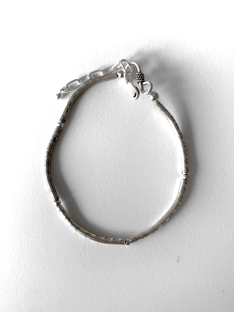 (silver925) antique pipe bracelet 앤틱 파이프 팔찌