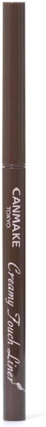 Canmake Gel Creamy Touch Liner 02 Medium Brown, Single Item, 0.003 oz (0.08 g)