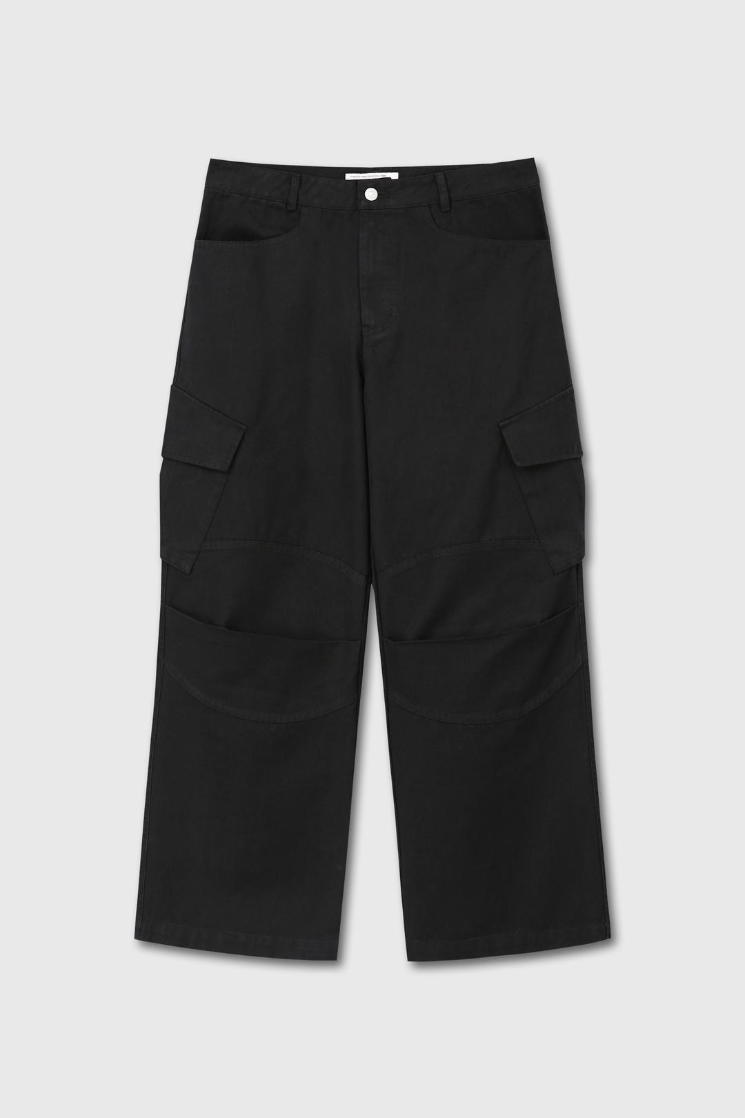 [4월 11일 예약배송] WASHED VERN CARGO PANTS (BLACK)