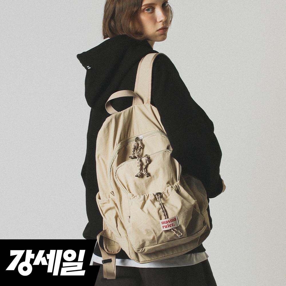 [네이버 단독] 나일론 라이틀리 백팩 베이지