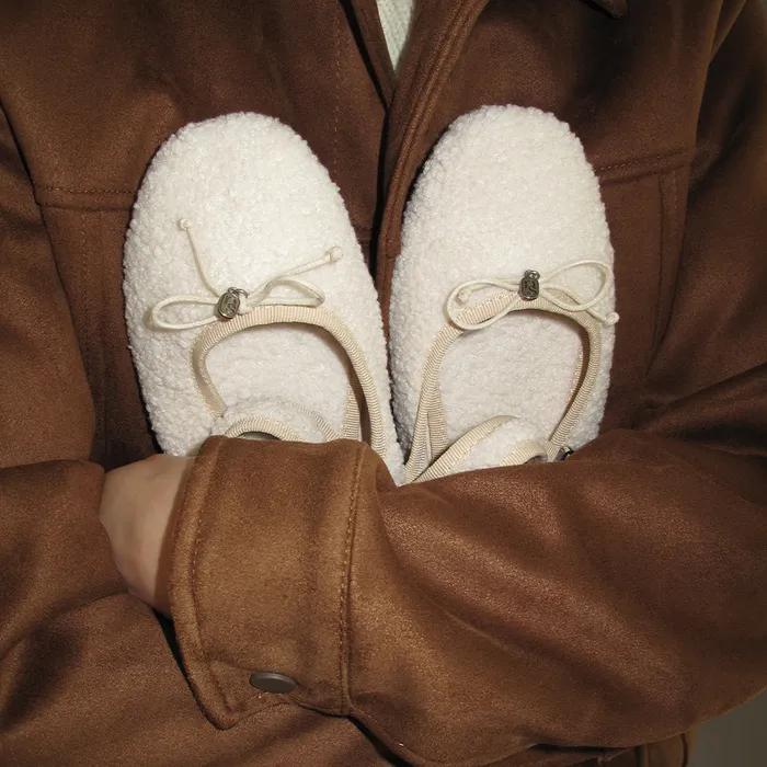 [바로배송] [단독] 벨라 시어링 메리제인 플랫슈즈[n9002]_3color