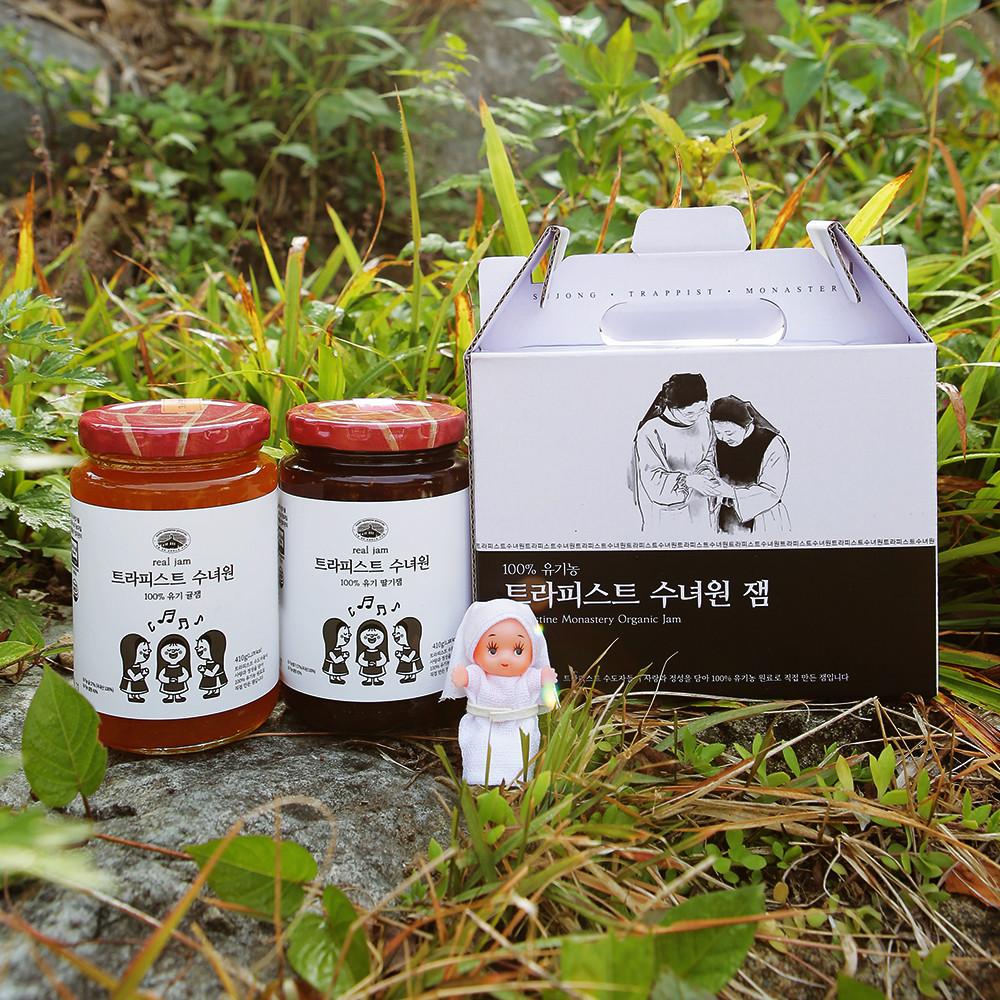 본사직영몰 트라피스트 수녀원 잼 2종 세트 (딸기잼/무화과잼/귤잼/포도잼)