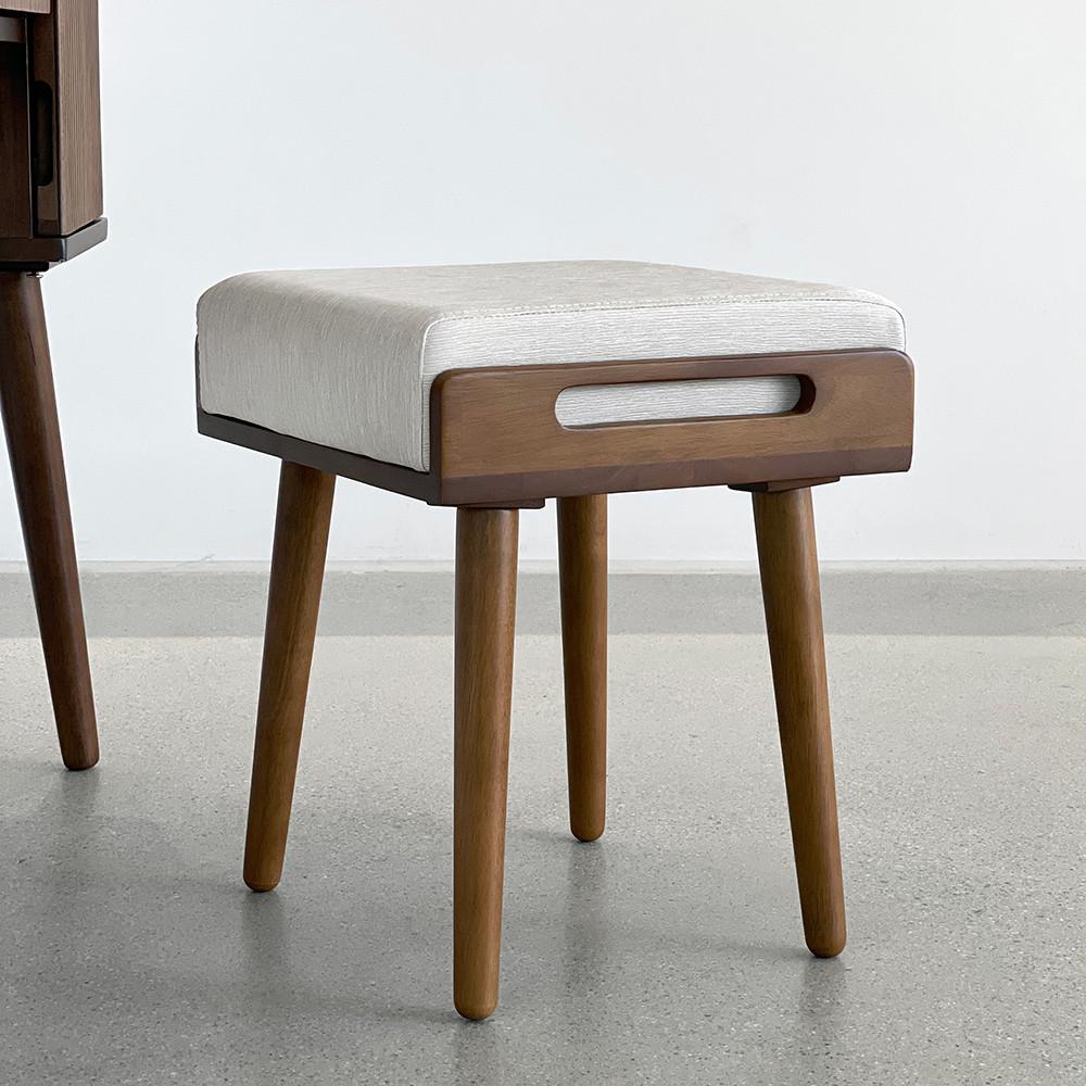 [오늘 출발] 로포텐 쿠키 원목 화장대의자 화장대 스툴 의자