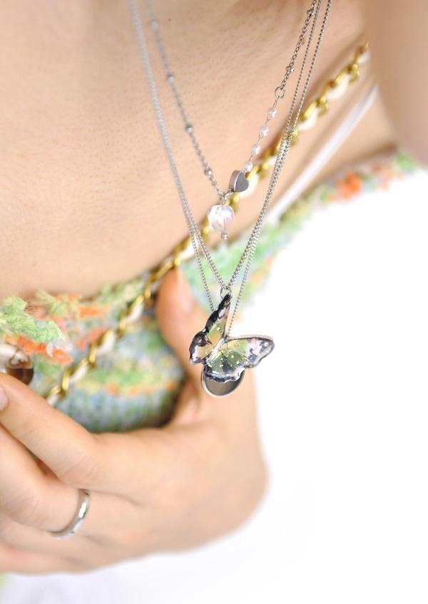 butterfly necklace(3color)