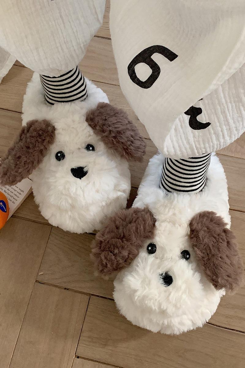 [한정수량 빠른배송] 멍멍! 왈왈! 퍼피 홈슬리퍼