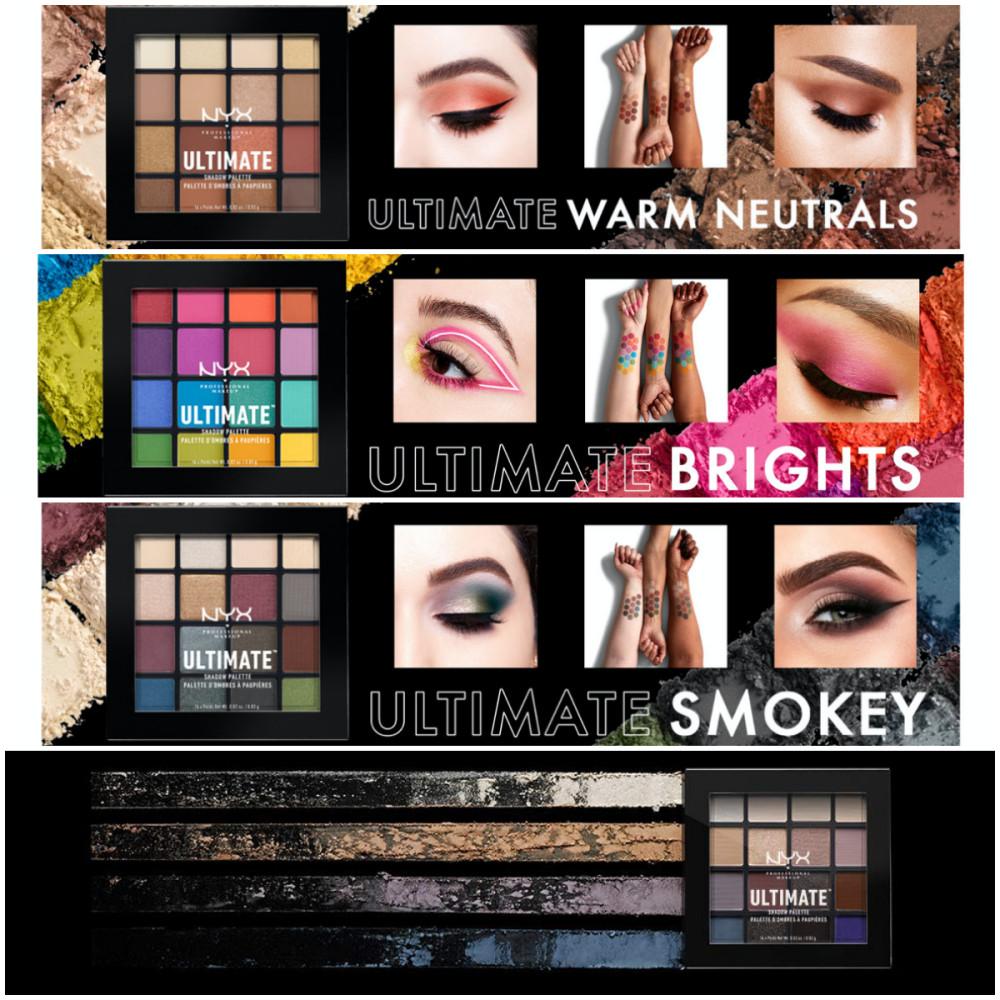 [NYX] 닉스 프로페셔널 메이크업 얼티메이트 아이섀도 팔레트 4종