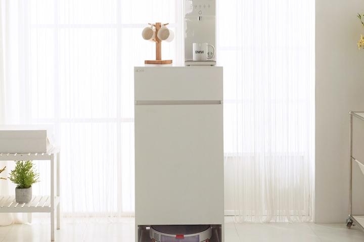 멜로망스 정수기 로봇청소기장 틈새 다용도 수납장 (서랍형)