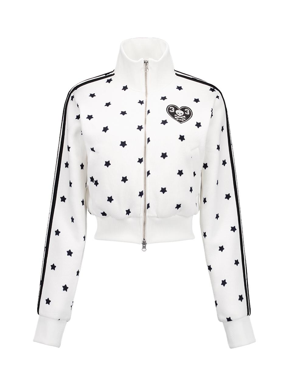 STAR SPORTY ZIP-UP / IVORY