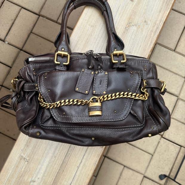 [A 정품] 끌로에 패딩턴백 다크브라운 | 후루츠패밀리