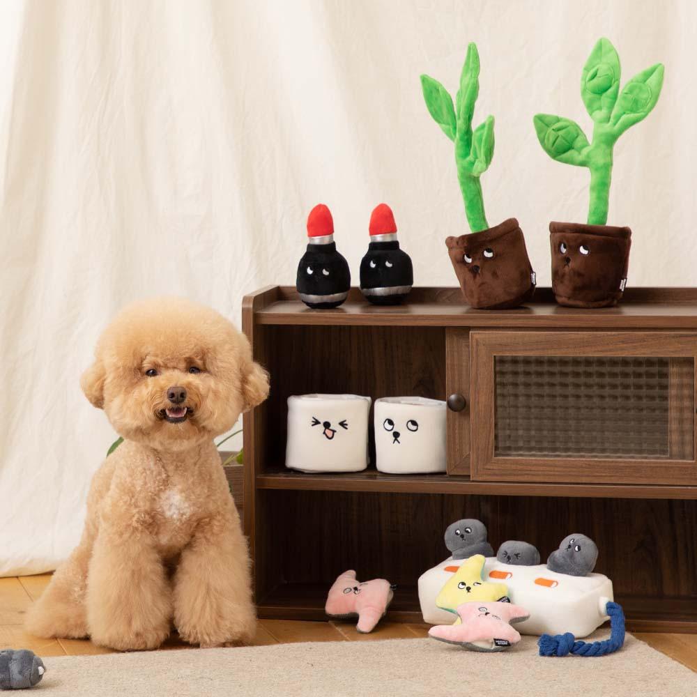 [간식 없이도 잘 노는] 눈치상회 노즈워크 장난감 강아지 분리불안 치매예방 삑삑이 바스락