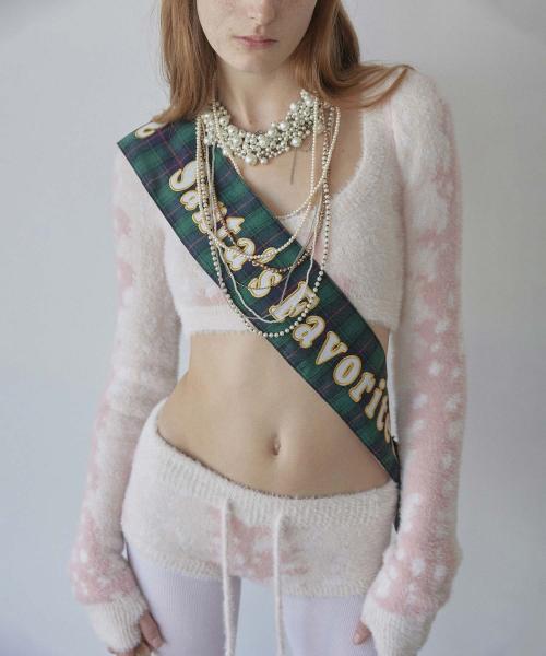 Rudolph Fur Cardigan Pink