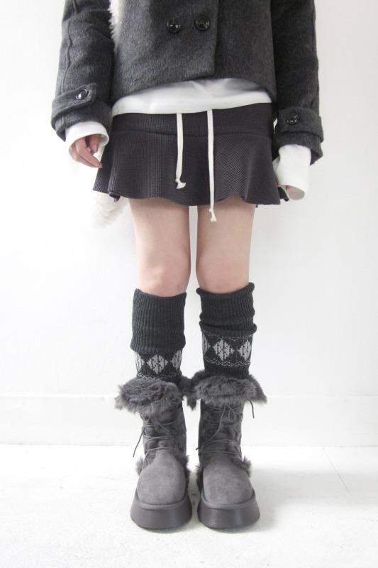 heat mini skirt (2color)