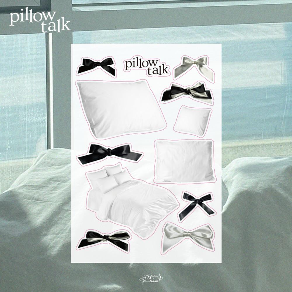 [티엘씨룸] 엽서+투명스티커 필로우톡