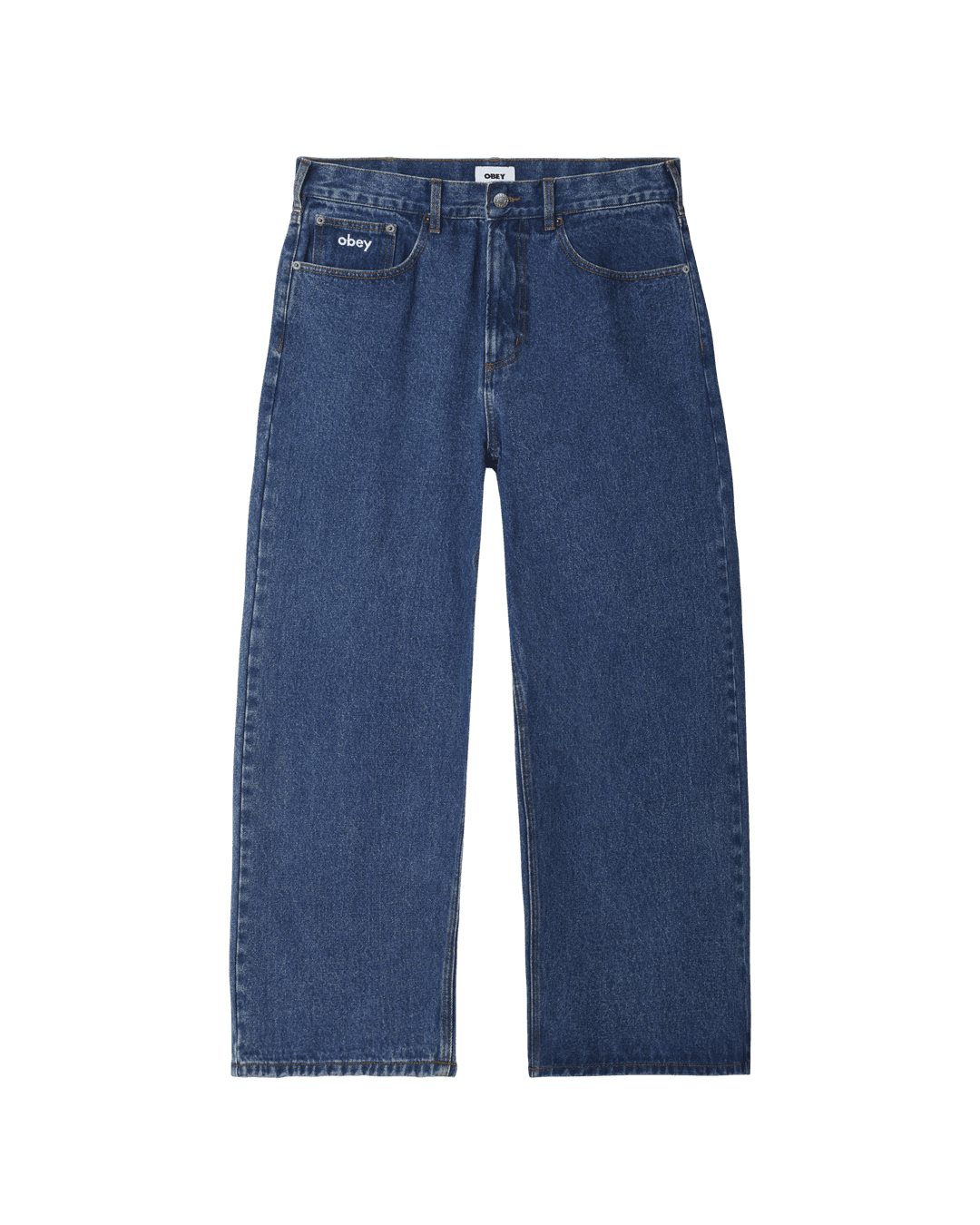 BIGWIG BAGGY DENIM - STONE WASH INDIGO / 26