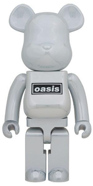 BE@RBRICK Oasis 1000% White Chrome