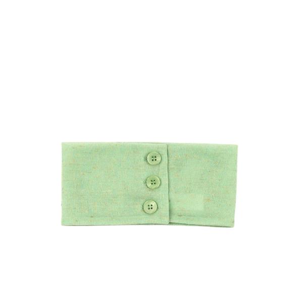 BUTTON SCARF[LIGHT GREEN]