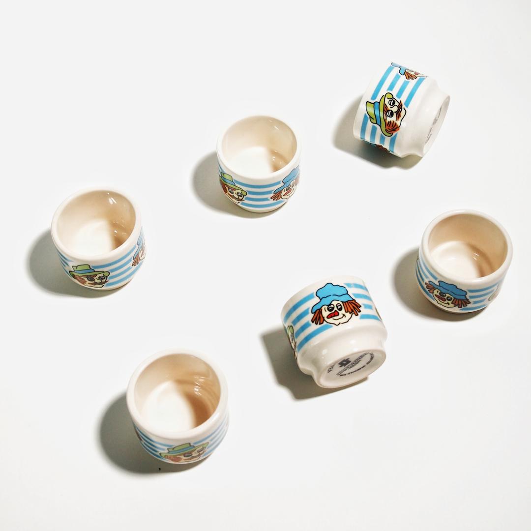 70s Vintage Hornsea Toffee & Mallow Egg Cup