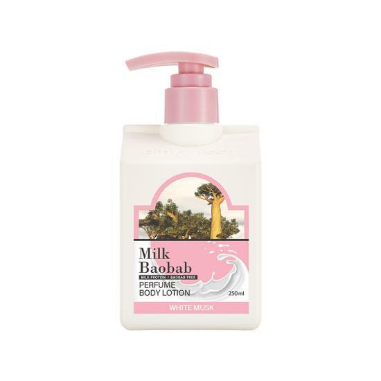 밀크바오밥 퍼퓸 바디로션 화이트머스크 250ml