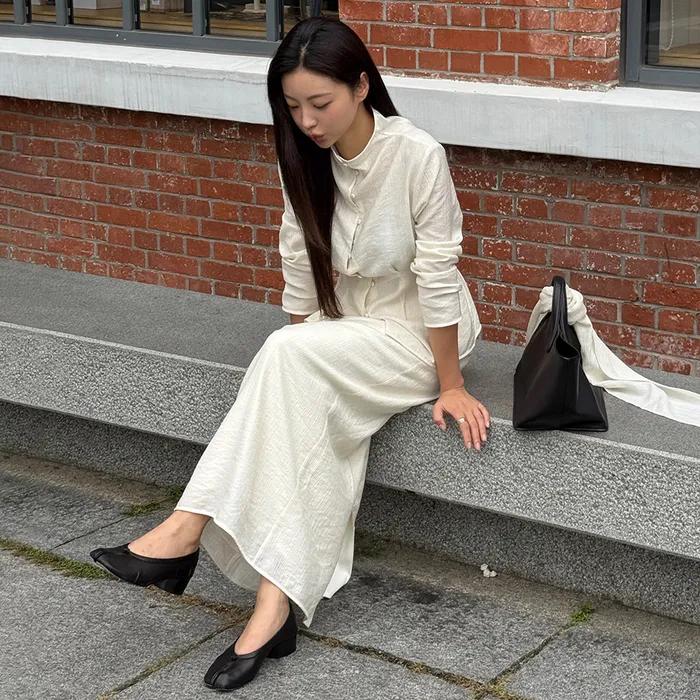 [경은 착용] WRINGKLE PLEATS SCARF SK_2COLOR