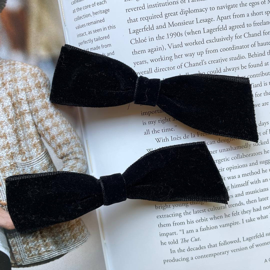 Rosie Velvet Ribbon Pin