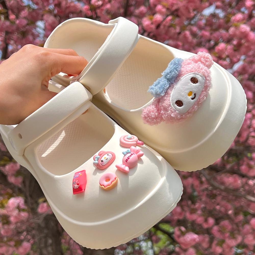 룬룬 발편한 4cm 키높이 통굽 마카롱 슬리퍼 3종