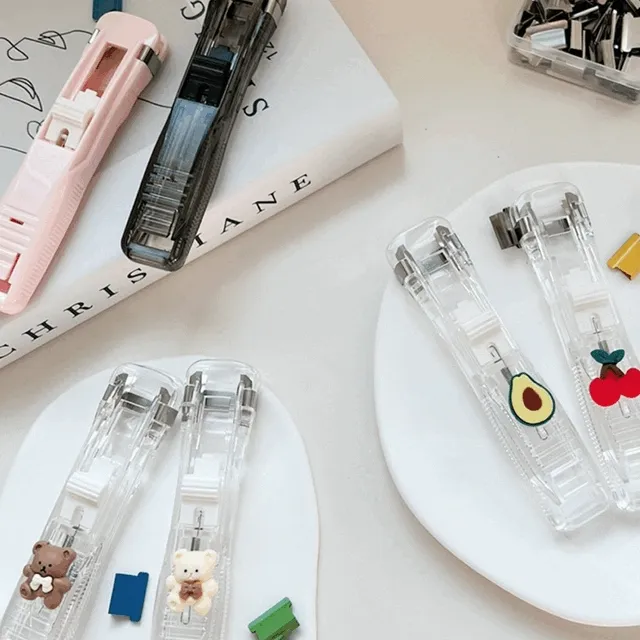 코코넛하우스 슬라이드클립 매직클립퍼 날크립 클리퍼 클립형 스테이플러 호치켓 스템플러 바인더 클립