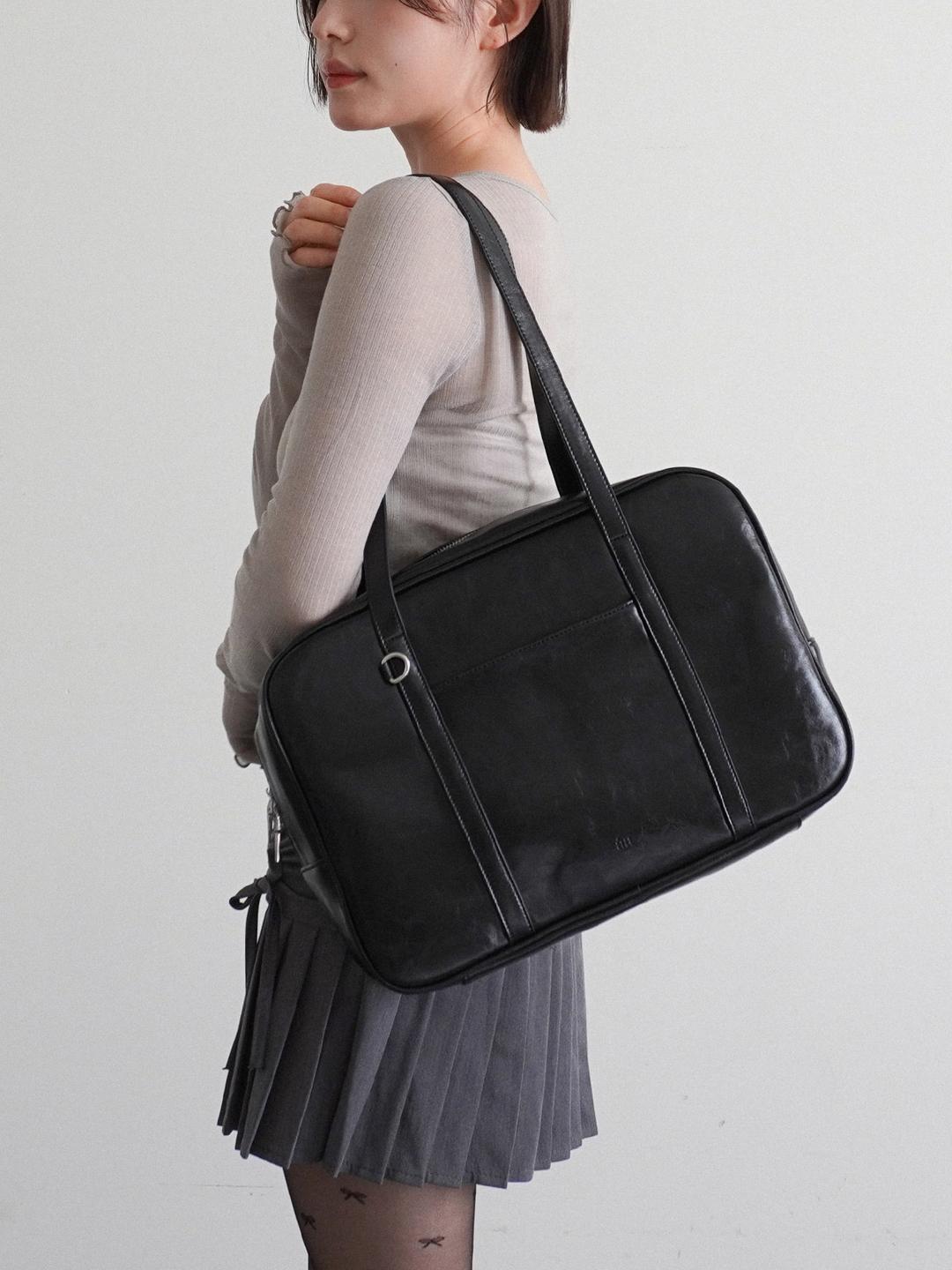 [*3/25일 예약구매 Almond bag_black]