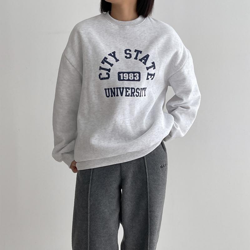 씨티 프린팅 양기모 맨투맨