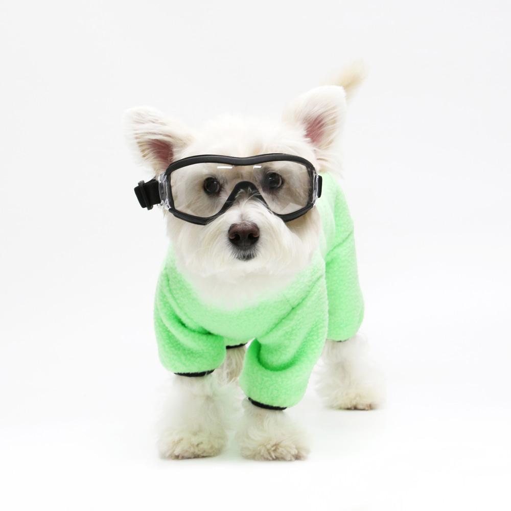 COLOR FLEECE ZIPUP-GREEN(플리스올인원)