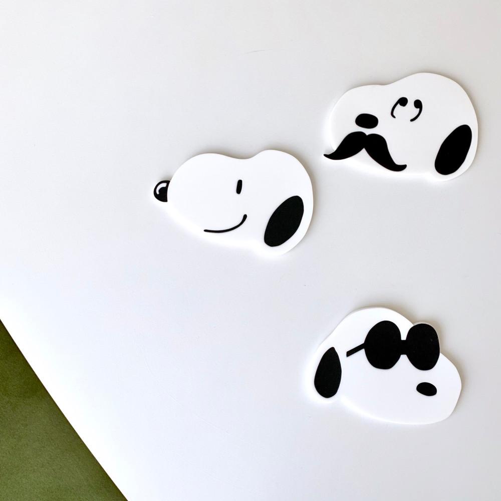 스누피 컵받침 티 코스터 3type