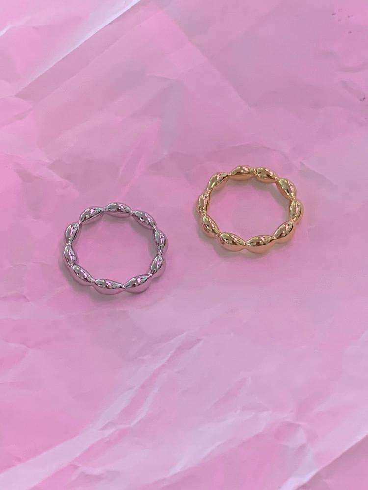 embo layered ring 엠보 레이어드 링