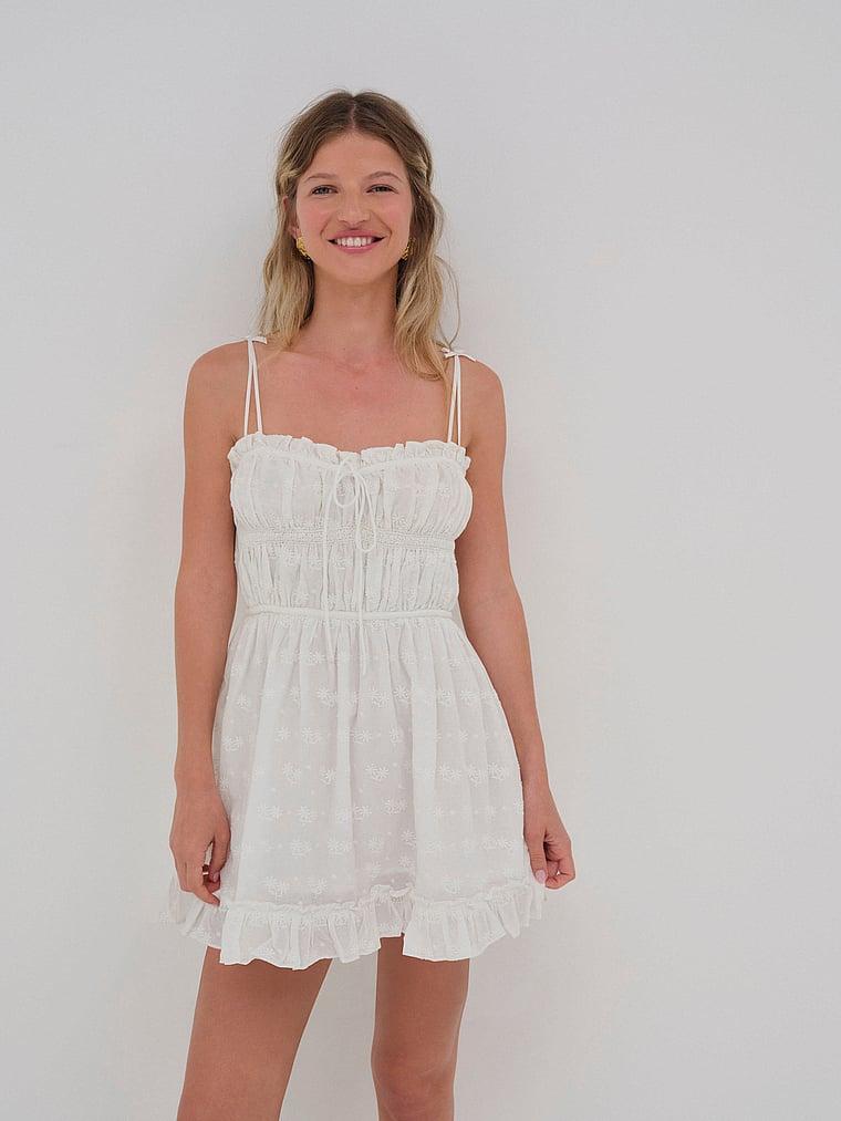 Edie Eyelet Slip Dress