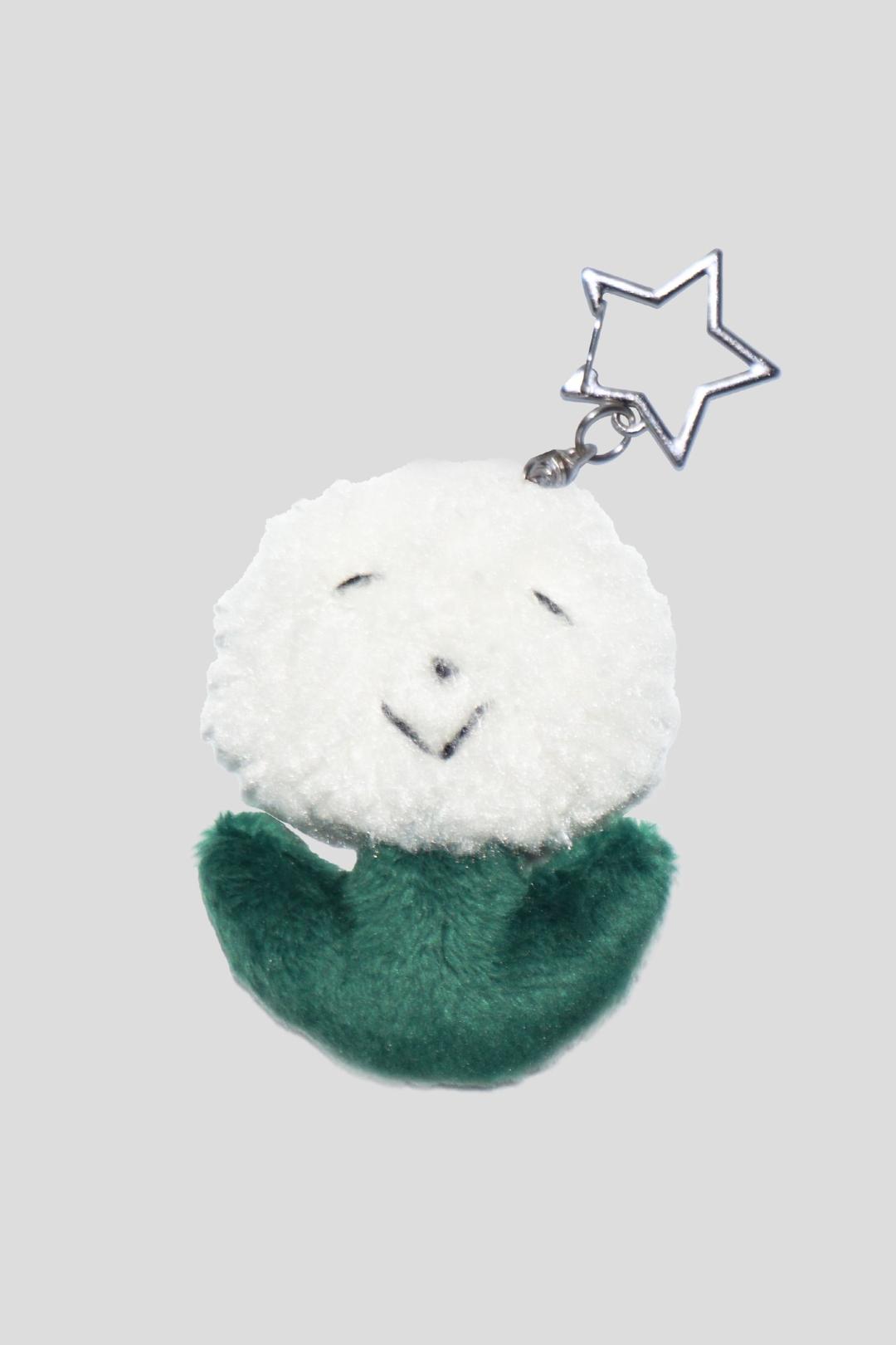 온화한 민들레씨 키링