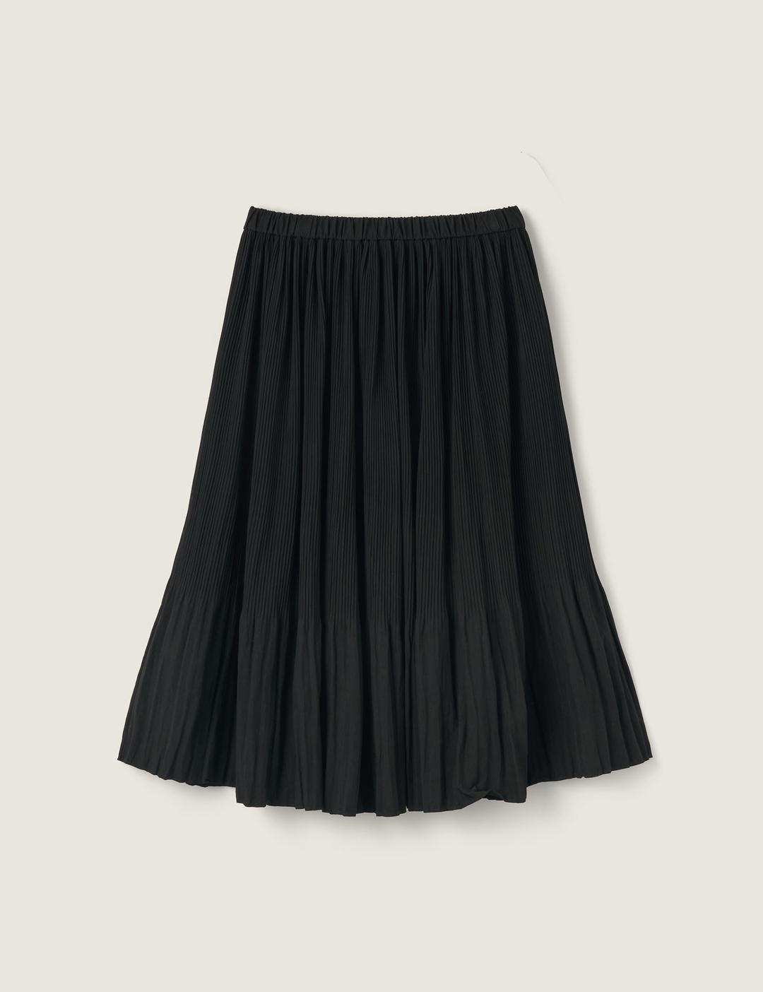 City Pleated Skirt (Black)