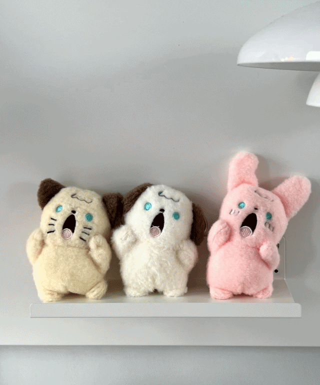 흐에엑 4종 키링 열쇠 고리 가방 걸이 키홀더