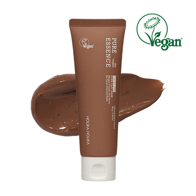 퓨어에센스 더 비건 카카오닙스 포어 클레이 마스크(모공팩)