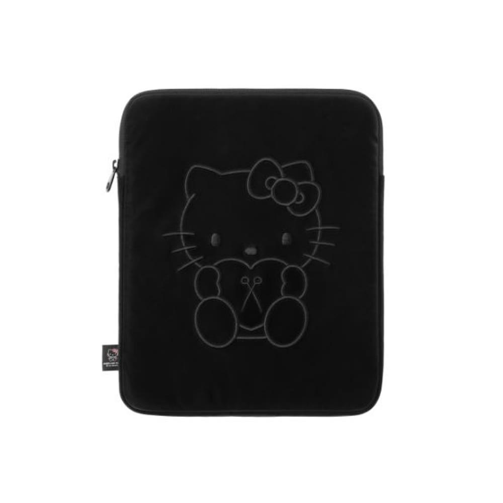 [2차예악판매_3/21 출고] 헤이즈 태블릿 파우치 11인치 헬로키티 블랙