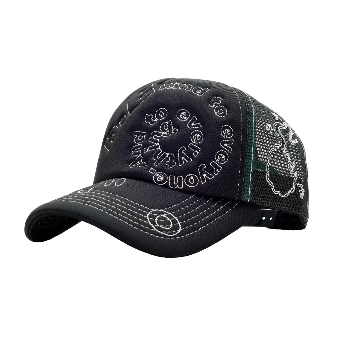 Bi Foam Trucker Hat (Black) - O/S