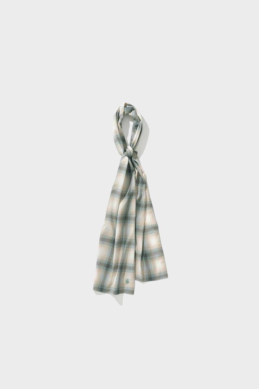 CHECK SCARF (CHECK GREEN)