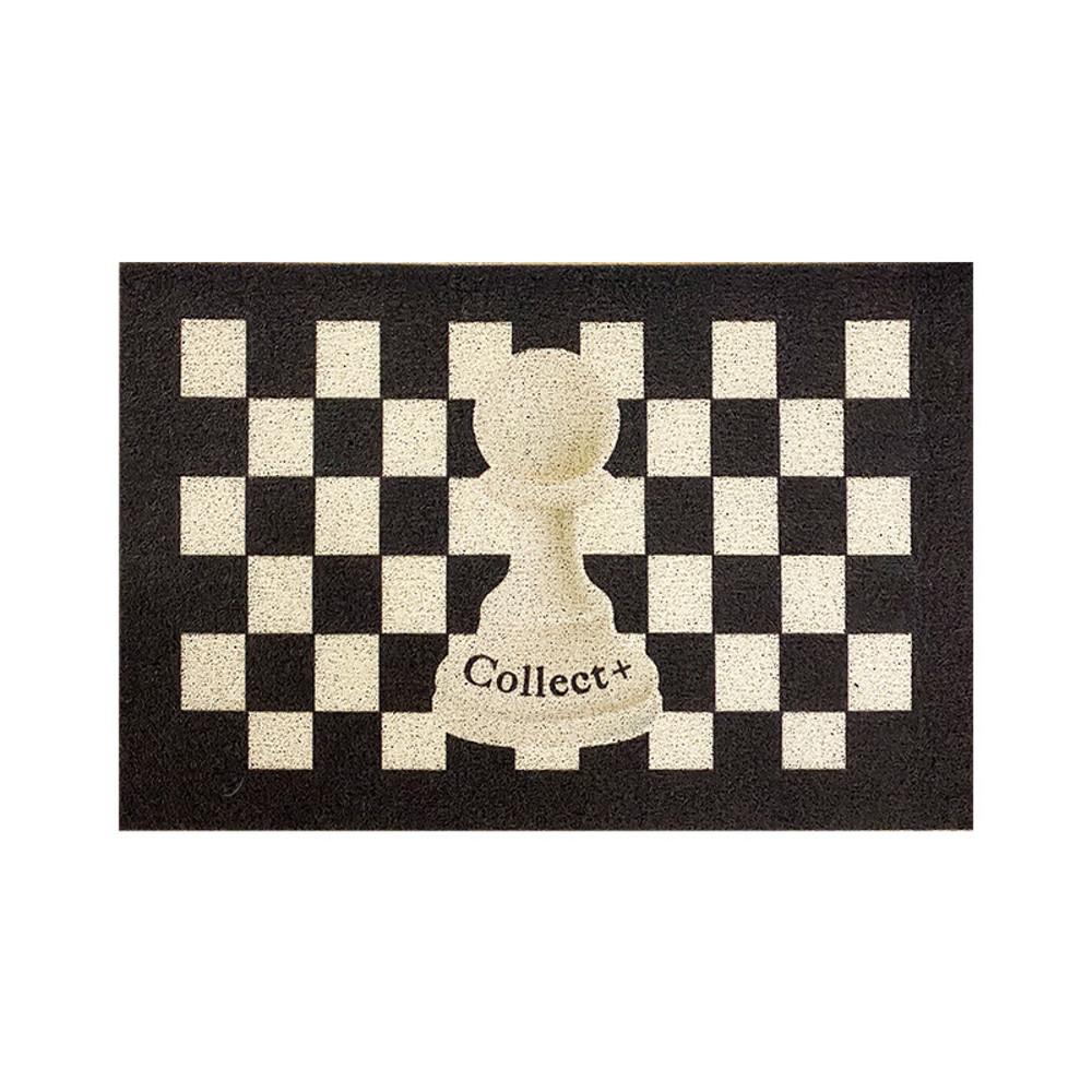 헤이유드 코일 앤트리 발매트 체스 체커보드 현관문 욕실 러그