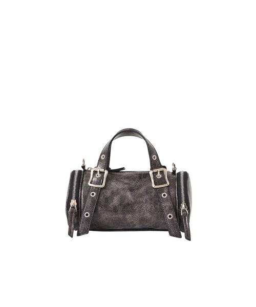 OAK BAG MINI [Crack Black]