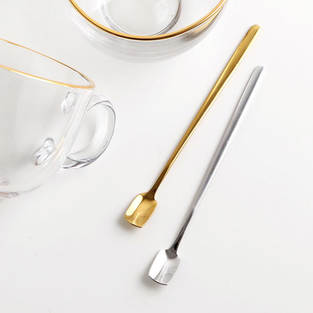 스텐 아이스크림 디저트 미니 스푼 2P세트