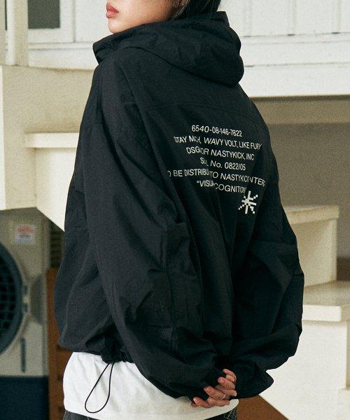 [NSTK] Astre Windbreaker (Black)_K22ZA748