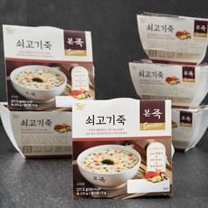 본죽 아침엔 쇠고기죽, 271.5g, 6개