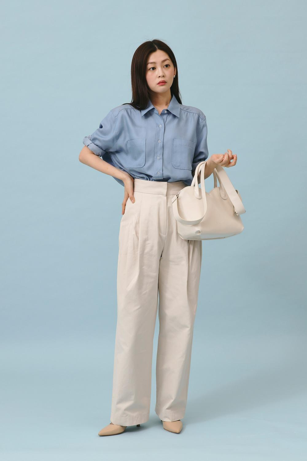 TENCEL DENIM SHIRTS (2color)