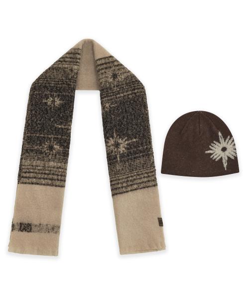FIRE WORK MUFFLER & BEANIE [SET]